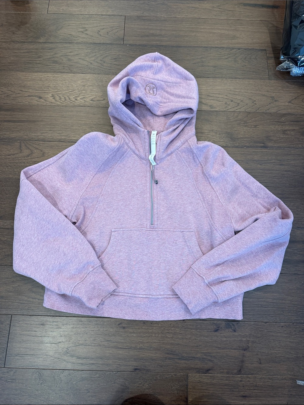 lululemon athletica Scuba Oversized Cropped Hoodie - Light Purple M/L - C1-C